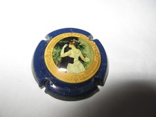 1 capsule de champagne Senez Christian N°33 contour bleu foncé cuvée Renoir