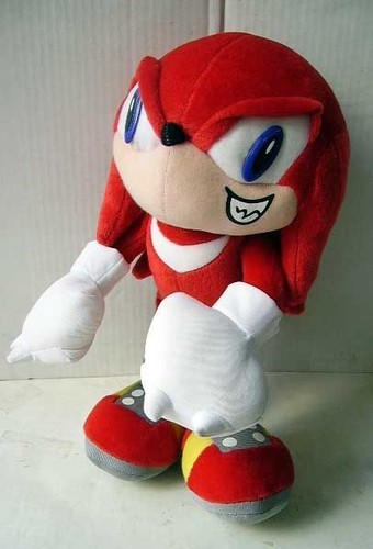 Peluche parlante knuckles sega - knuckles,