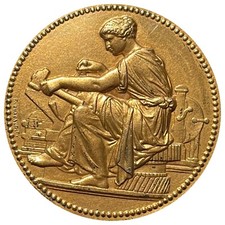 Médaille vermeil " Femme