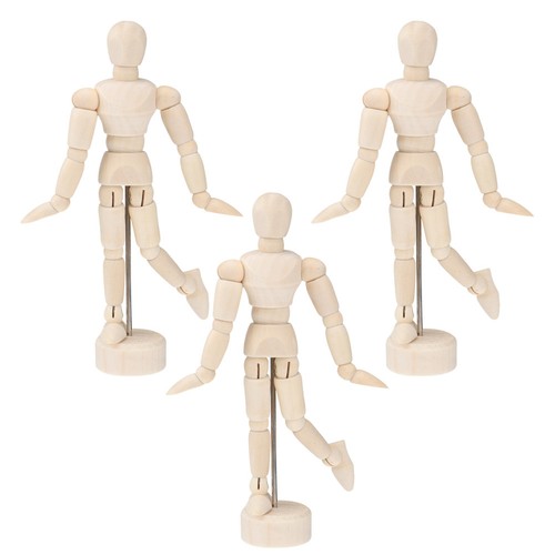 Pcs manequin bois - 3,