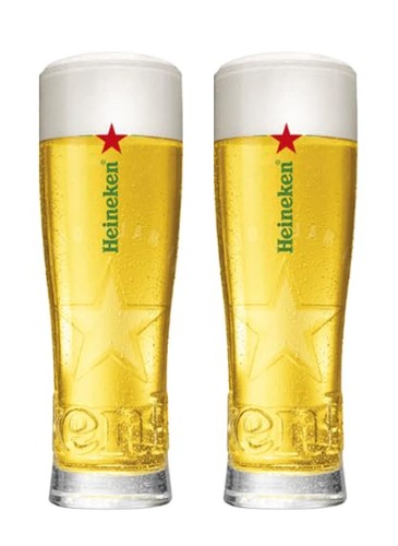 Heineken signature set of 2 - heineken,