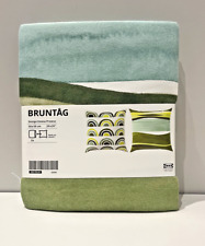 Lot de 2 taies d'oreiller IKEA BRUNTAG housse de coussin verte 20x20", 50x50 ...