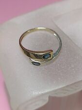Bague Vintage Or 18 Carats Et