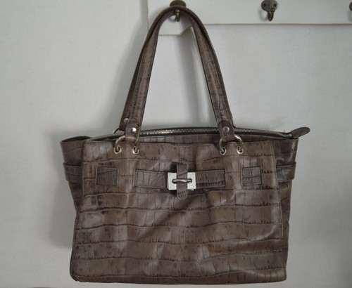 Sac cuir beige - sac,