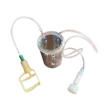 Machine à traire manuelle pour moutons, traite le bétail, bouteille en acier