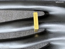 Chevalière en Argent sterling 925 & or 18 carats- bague homme - marque Be Lost -