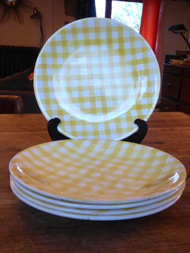 Lot assiettes plates - lot, 5