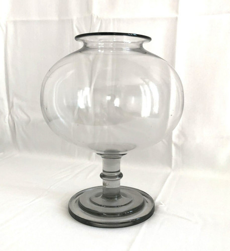 Ancien grand bocal sangsues - grand,