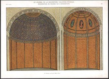1910 Lithographie Alcôve