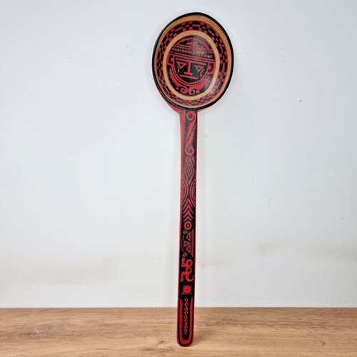 Cuillère bois décorative - cuillère,