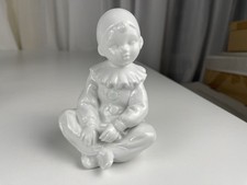Figurine clown en porcelaine