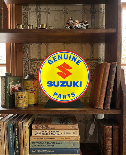 Enseigne suzuki genuine - enseigne,