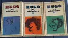 Les misérables - Victor Hugo - 3 tomes