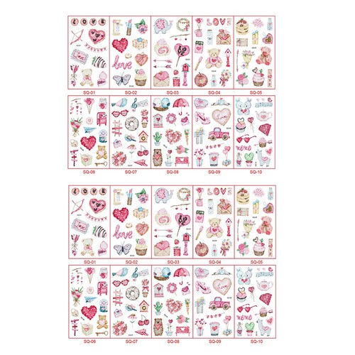 Feuilles saint valentin - feuilles,