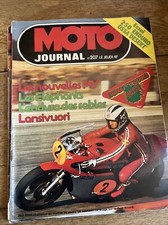 MOTO JOURNAL  207 OSSA 250 Désert MV AGUSTA 50 125 350 Sport 750 América 1975