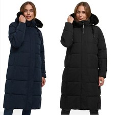 Navahoo Femmes Hiver Manteau Matelassé Veste Parka Chaud Capuche Blitzliebe