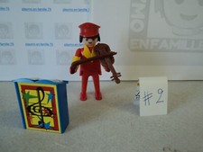 PLAYMOBIL vintage city cirque musicien orchestre pupitre du set 3511 de 1978 #2