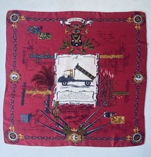 Ancien foulard en soie