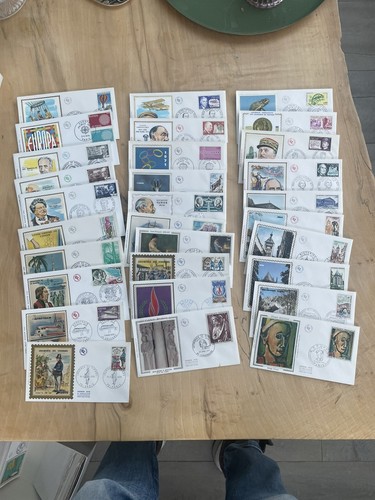 Lot enveloppes fdc - de,