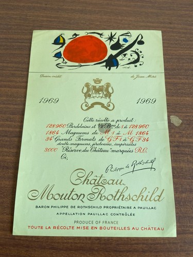 Etiquette château mouton - etiquette,