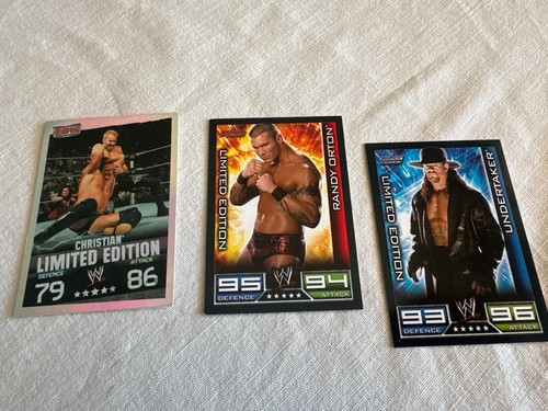 Cartes wwe topps slam - wwe,