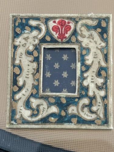 Petit cadre royaliste armes - royaliste,,