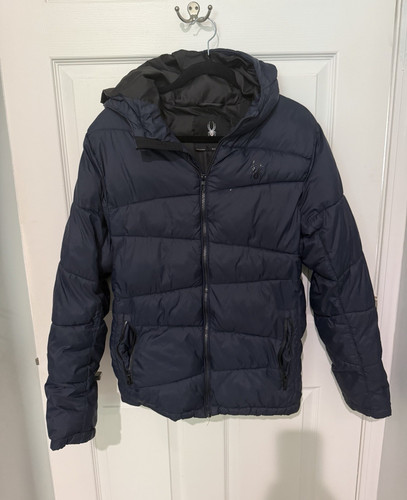Spyder men blue hooded - spyder,
