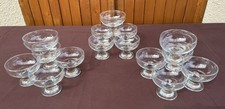Lot de 15 coupes à glace en
