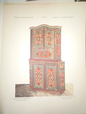 Image du Musée Alsacien Strasbourg planche n°214 Buffet de coin d'Obermodern