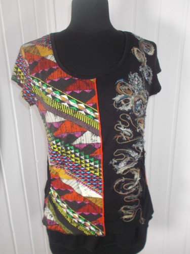 Top tunique tee shirt bohème - top,
