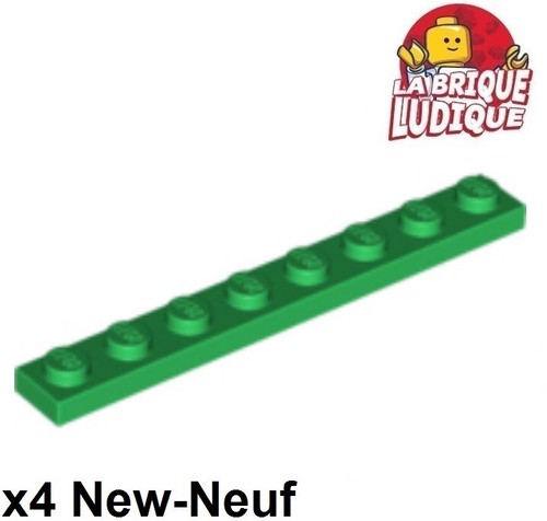 Lego plaque plate 1x8 - plaque,
