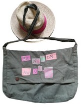 Sac Bandoulière Vintage Kaki