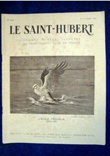 SAINT HUBERT 7 Chasse Aigle ANDRIEUX Tir Afrique Venerie Pigeon Paris Chien 1939