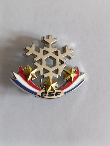 Médaille broche esf - esf, ski