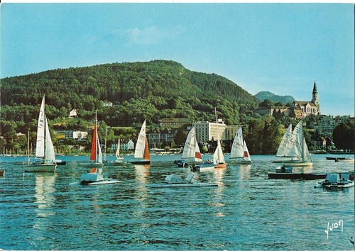 Lac annecy voiliers - lac, d'annecy