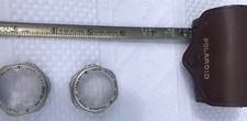 POLAROID CLOSE-UP LENS KIT  2 Lenses Tape Measure Leather Case