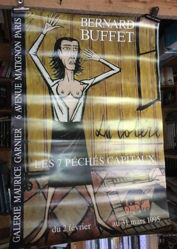 Affiche bernard buffet les - bernard,