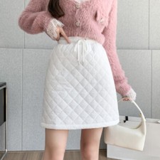 Femme Doudoune Matelassé Jupe