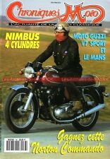CHRONIQUES MOTO 38 GUZZI V7 750 Le mans NORTON 850 COMMANDO NUMBUS TERROT 500
