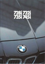 Catalogue / Brochure BMW 728i 732i 735i 745i E23 2/1981 Pays Bas Nederland