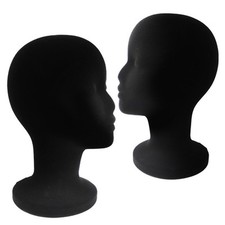 T��te de mannequin robuste pour pr��sentation perruque motif mousse l��g��re en