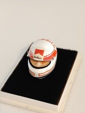JF Créations 1/12 Casque Miniature  Pilote Satoru Nakajima Boite Abîmée 