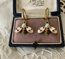 ABEILLE ÉMAUX PERLE , Plaqué