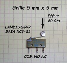 Micro switch / Micro rupteur  XC8-S1  LANDIS & GVR SAIA  Effort 60 Grs