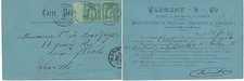 Carte postale publicitaire des