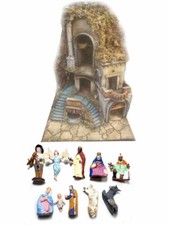 Crèche Avec 10 Bergers 10 CM