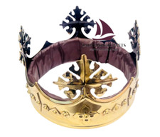 Déguisement chevalier doré