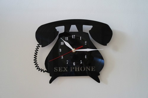 Horloge murale disque vinyle - ,