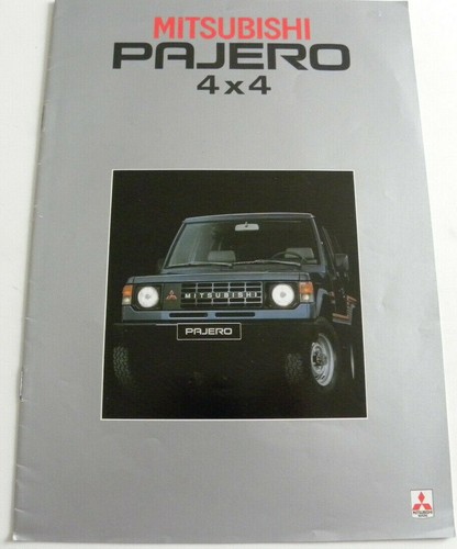 Brochure mitsubishi pajero x - mitsubishi,