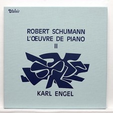 KARL ENGEL ⸺ SCHUMANN Piano Works vol.2 ⸺ VALOIS CMB25 4xLPs box NM